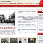 Ra mắt Cổng Thông tin điện tử Bộ Quốc phòng tiếng Anh