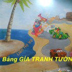 Tranh vẽ lên tường phòng bé đẹp